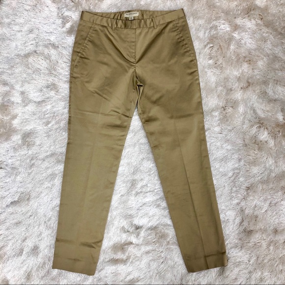 NWOT Burberry London Slim Fit Ankle Pants - Picture 1 of 6